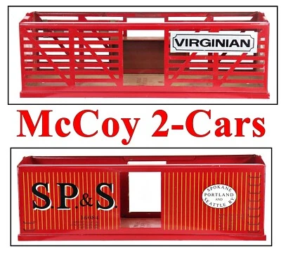 Coches de carga McCoy sin terminar hojalata calibre estándar Foto 1 de 4