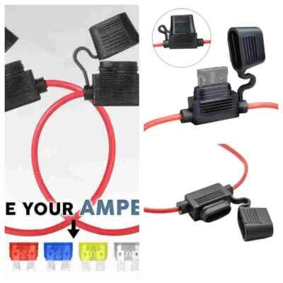 Fuse HolderStandard Inline  Fuses In-Line ATM Adapter Cover ATO 12V 1-5 Sets - Image 1 of 4