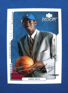 2000 UD MVP Basketball Silver Script R/C Darius Miles L.A. Clippers #202 - Picture 1 of 2