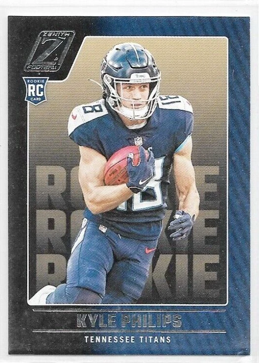 Kyle Philips Tennessee Titans 2022 Zenith Football Rookie #198 - Image 1 of 1