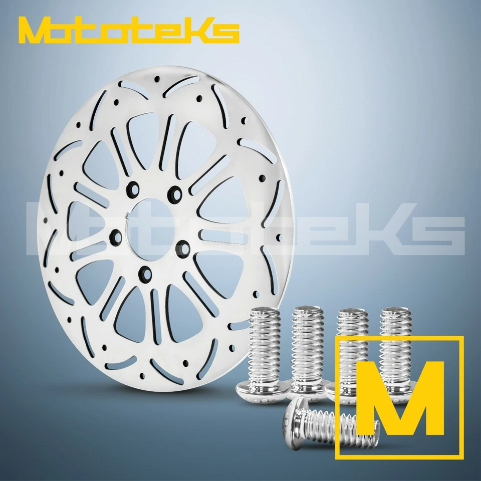 ROTOR DELANTERO HARLEY 11.5 ENVIDY CON PERNOS PARA MODELOS HARLEY DAVIDSON ACERO INOXIDABLE Foto 1 de 1