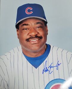 2000 Chicago Cubs - Don Baylor Autographed Color Photo 10x8