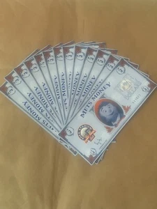 Mets Money Mr Met Man 2008 FINAL SEASON AT SHEA, $5 Bill Lot /limited Edition - Bild 1 von 2