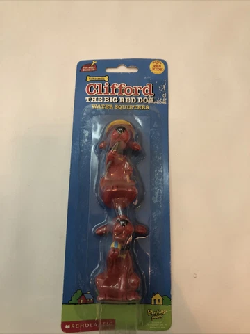 Clifford The Big Red Dog Water Squirter Toy Scholastic Bath Toys Pool Toys Cover