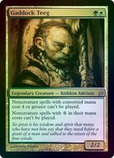 Gaddock Teeg - Foil Light Played MTG Lorwyn Magic