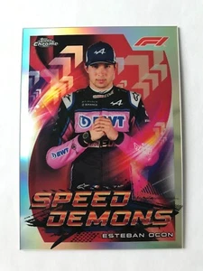 2022 Topps Chrome F1 Speed Demons Esteban Ocon SD-EO - Bild 1 von 2