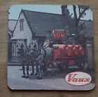 Beer Matt. Vaux - Dray and Horses. Used. Collectable