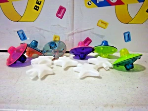 Vintage 6 UFO FlyingSaucer & 5star covers for your Party Lights String lighting - Picture 1 of 1