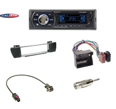 Caliber DAB+ BT USB Radio+ Flach Adapter+Blende für BMW X3 (E83) 2004-08/2010 - Bild 1 von 3