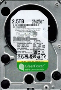 Western Digital WD25EZRS-11J99B0 2.5TB DCM: HARCNV2AA - Picture 1 of 1