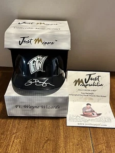 SEAN BURROUGHS FW Wizards First Year AUTO Mini Baseball Helmet JUST MINORS (537) - Picture 1 of 3