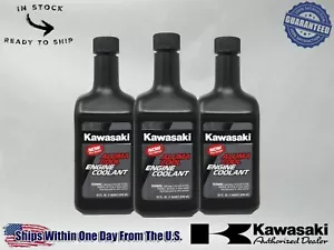 Kawasaki Genuine OEM Aluma Cool Engine Coolant K61081-004B - 3 Pack - Foto 1 di 7