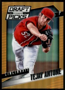 2014 Panini Prizm Draft Picks Orange Tejay Antone Rookie 01/60 Cincinnati Reds - Picture 1 of 2