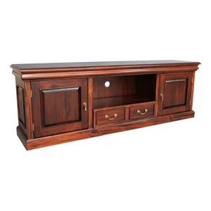 Solid Mahogany Wood Large TV Stand Cabinet Antique Reproduction/Pre-Order - Picture 1 of 6