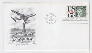 TurtlesTradingPost- 17 Cent Airmail #C80- 1971 FDC- Artmaster Cachet - Picture 1 of 1