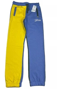 GUESS Boys Embroidered Logo Color Block Joggers Youth Size 18 Active Pants NWT - Picture 1 of 9