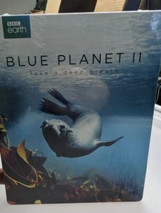 BLUE PLANET II  4K Ultra HD Blu-ray STEELBOOK David Attenborough Brand New! - Picture 1 of 3
