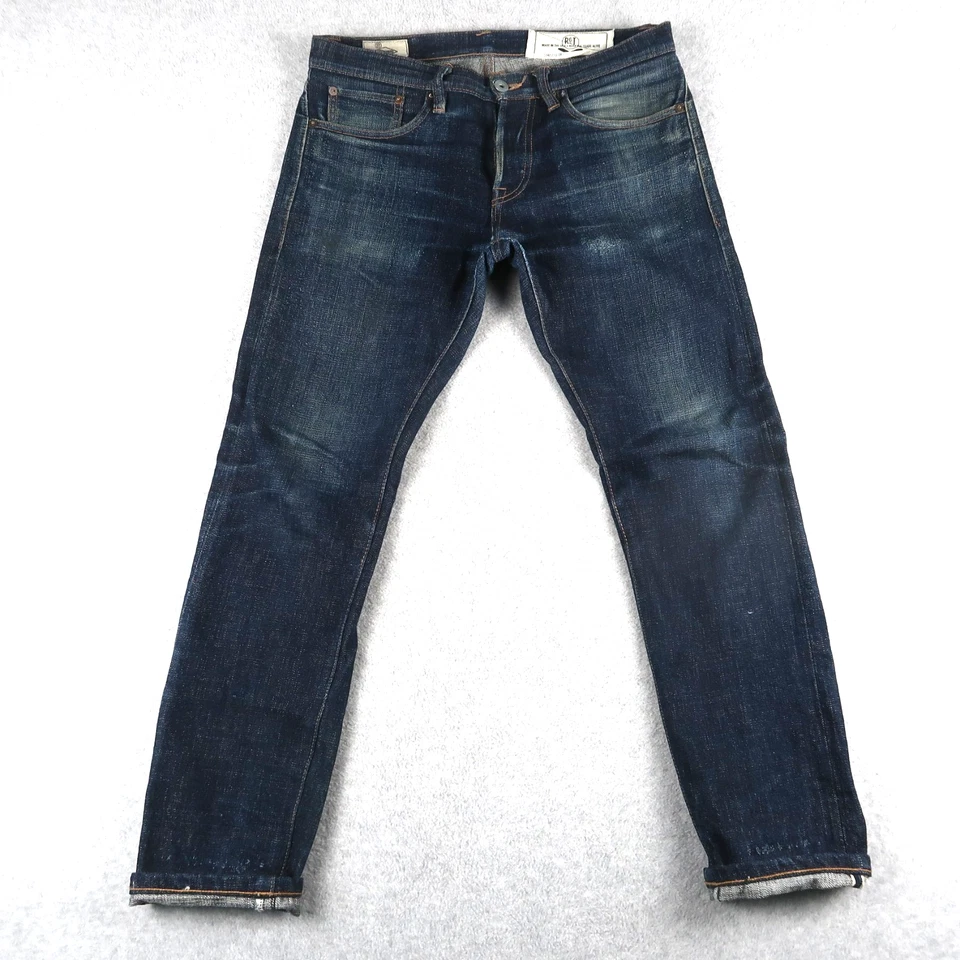 Rogue Territory RGT Slim Straight Denim Jeans Japanese Selvedge 31 (33x30) USA - Image 1 of 4