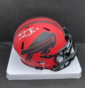 JAMES COOK signiert Auto BUFFALO BILLS RED RAVE Mini Football Helm mit Echtheitszertifikat JSA - Bild 1 von 6