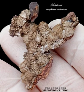 Olmiite and bultfonteinite - Nchwaning II mine South Africa - Picture 1 of 12