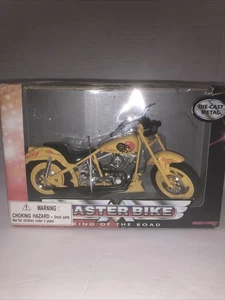 VTG Master Bike King Of The Road Die Cast Toy 1996 Harley Indian New Old stock - Picture 1 of 6