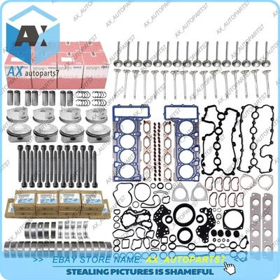 Engine Overhaul Rebuilding Pistons Gasket Bearings Kit For VW Audi A8 S5 Q7 4.2L - Image 1 of 4