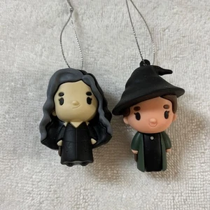 Harry Potter sello adornos lote de 2 mcgonagall bellatrix - Imagen 1 de 1