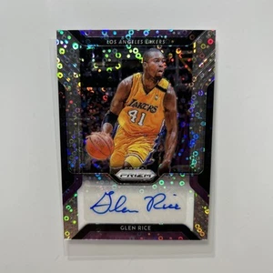 GLEN RICE AUTO 🔥 2018-19 Prizm FastBreak Signatures Autograph FB-GRC LAKERS - Picture 1 of 7