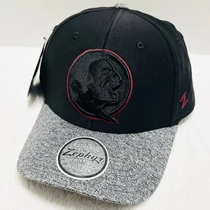 Zephyr Florida State Seminoles Pristine Night Life Hat Cap Adjustable Snap Black - Picture 1 of 5