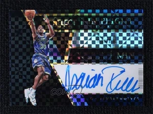 Panini Select In Flight Signatures 2017-18 negro Prizm 1/1 Isaiah Rider automático h6p - Imagen 1 de 3