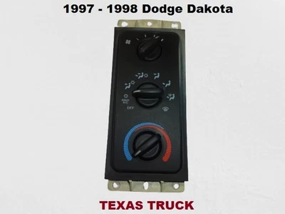 55055665G 1997 1998 Dodge Dakota aire acondicionado calefacción temperatura climatización unidad Foto 1 de 4