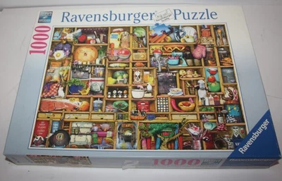 Ravensburger 1000 Piece Jigsaw Puzzle Kitchen Cupboard 27X20 - Image 1 of 4