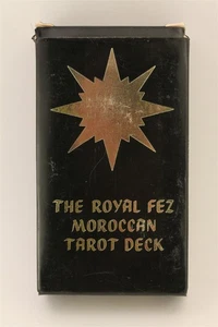 1975 The Royal Fez Moroccan Tarot Deck 1st Edition Black Box - Picture 1 of 4