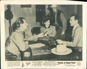 STREETS OF GHOST TOWN CHARLES STARRETT LOBBY CARD RARE