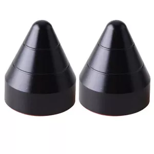 Cubierta universal de protección contra golpes con picos para parachoques delanteros/traseros de automóvil KIT negro - Imagen 1 de 8