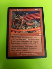 mtg, mana echoes, onslaught, light play, rare