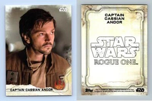 Captain Cassian Andor #2 Star Wars Rogue One Series 1 Topps 2016 Trading Card - Picture 1 of 1