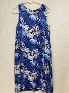 Tango Mango Tank Dress Sleeveless Tropical Hawaii Vacation XS, S, M, L - Picture 1 of 7