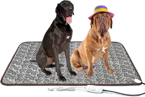 Extra Large Pet Heating Pad Dog Cat Heated Bed Mat Puppy Heating Pad for Whelpin - Picture 1 of 7