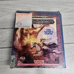 Al-Qadim The Genie’s Curse IBM CD-ROM SSI Advanced Dungeons & Dragons D&D PC CIB - Imagen 1 de 7