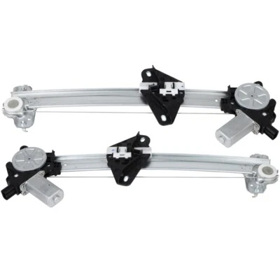 Fit For Honda Fit 2009-2014 1.5L Window Regulators Rear Left & Right With Motor - Image 1 of 4
