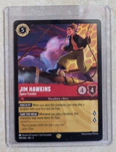 DISNEY LORCANA INTO THE INKLANDS JIM HAWKINS SPACE TRAVELER LEGENDARY 109/204 - Picture 1 of 1