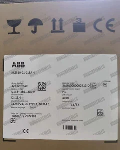 ACS550-01-015A-4 ABB Inverter ACS550-01-015A-4 Brand New Expedited Shipping - Picture 1 of 9