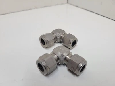 Swagelok 3/8in. Tube Compression 90 degree (Pack of 2) - Image 1 of 2