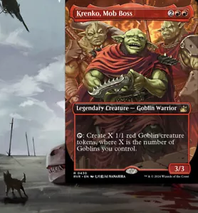 Krenko, Mob Boss Commander Deck GOBLINS Deck Pre-Built Ready-to-Play Magic Alt - Picture 1 of 12