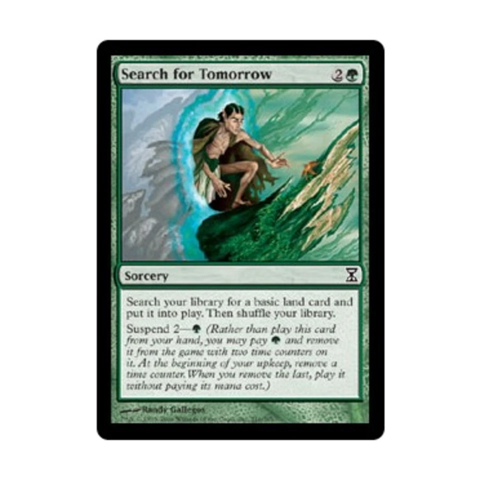 WOTC MtG Time Spiral Search for Tomorrow (C) (Foil) VG - Image 1 of 1