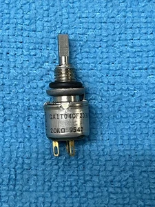 CLAROSTAT ~ GA1T040F203UE ~ RESISTOR,VARIABLE,NONWIRE WOUND - Picture 1 of 3