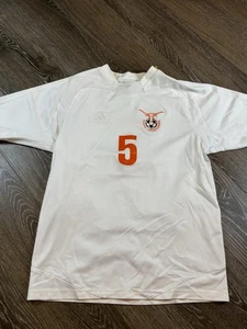 Adidas Texas Longhorns Soccer Jersey #5 White Mens Small - Picture 1 of 7