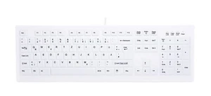 CHERRY AK-C8100F-UVS-W/GE keyboard Medical USB QWERTZ German White - AK-C8100... - Picture 1 of 1