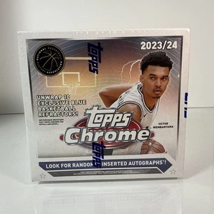 2023-24 Topps Chrome NBA Basketball Mega Monster Box - Factory SEALED - In Hand - Bild 1 von 4